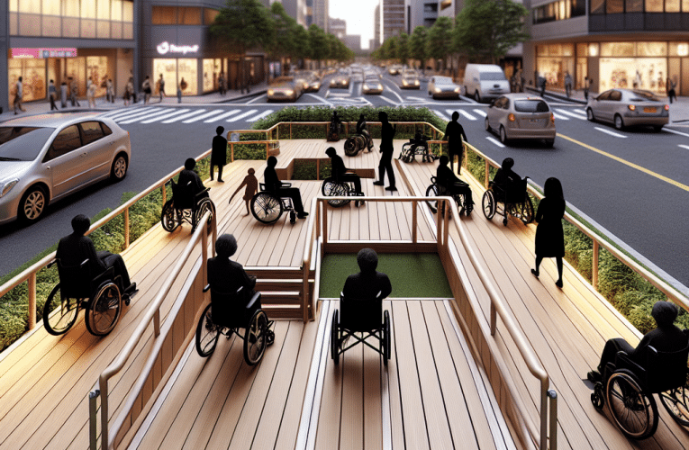 Podjazdy dla niepełnosprawnych: Jak prawidłowo zaprojektować dostępność w przestrzeni publicznej?
