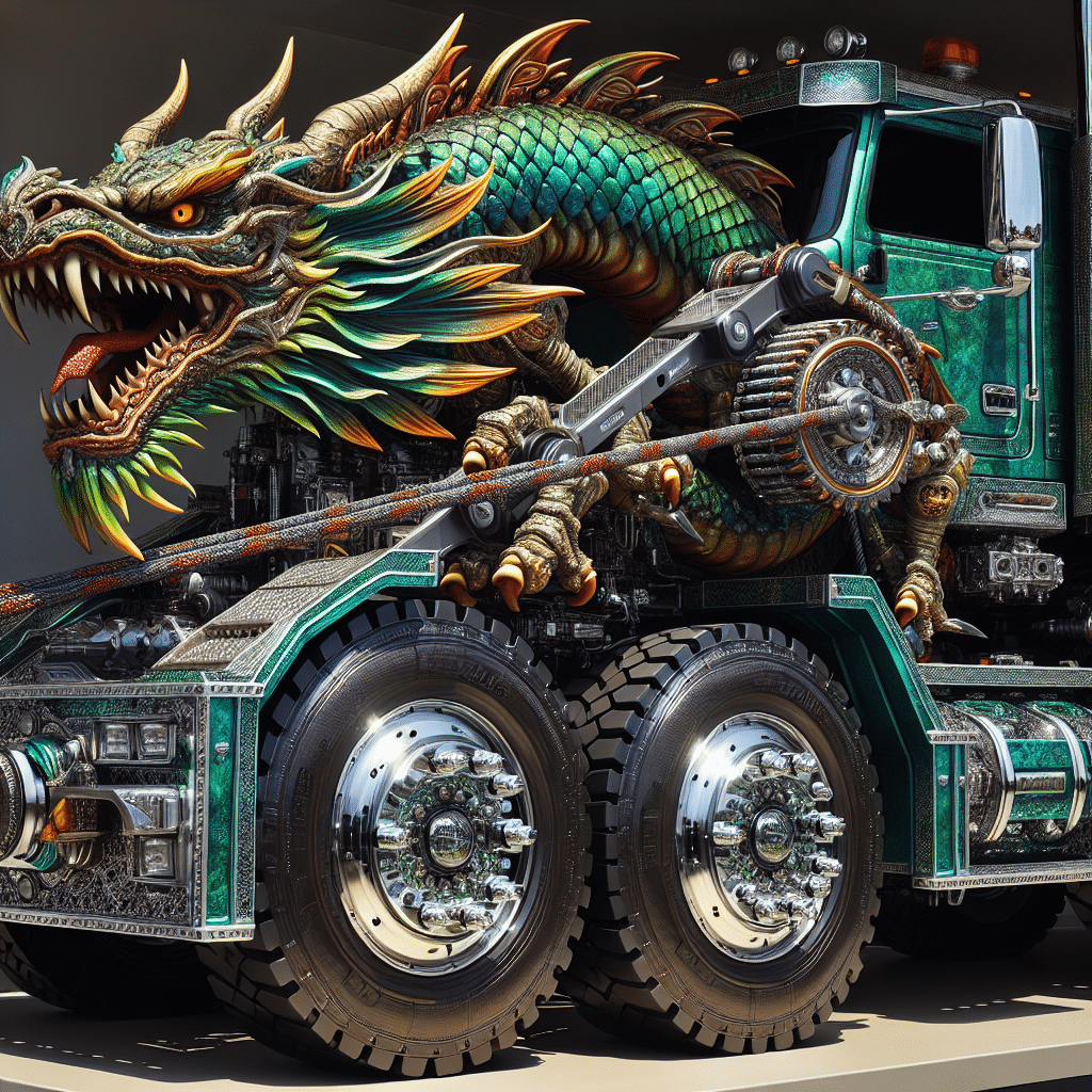 dragon winch truck