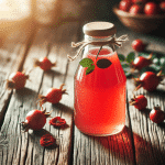 ekologiczny sok z owoców róży