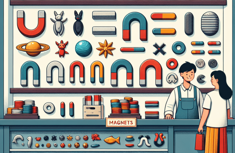 Magnesy sklep: Jak efektywnie wykorzystać magnesy w różnych dziedzinach życia?