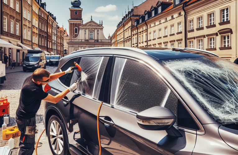 Oklejanie szyb folią w Warszawie: Jak wybrać odpowiednią folię i gdzie szukać usług?