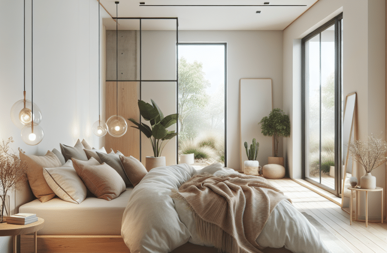 Sypialnia w stylu skandynawskim – jak urządzić ciepłe i funkcjonalne wnętrze?