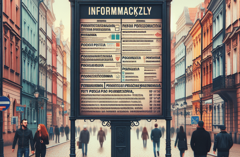 Tablice informacyjne w Poznaniu: Jak skutecznie przekazywać informacje w przestrzeni publicznej?