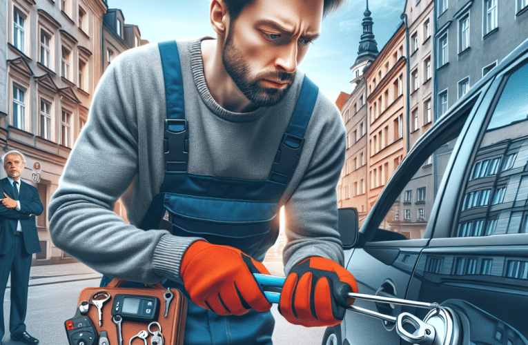 Jak awaryjnie otworzyć samochód w Dąbrowie Górniczej – praktyczne wskazówki i rozwiązania dla każdego kierowcy?