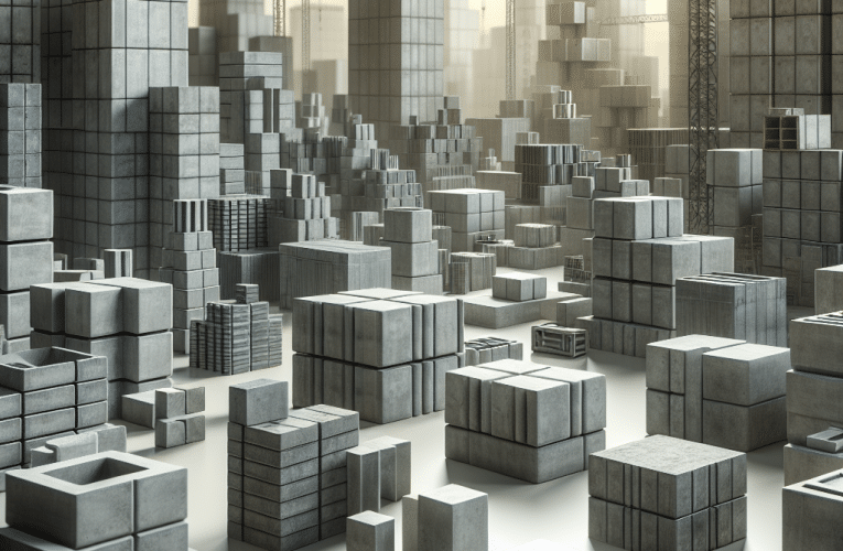 Jak wybrać prefabrykaty betonowe aby maksymalnie zwiększyć efektywność budowy?