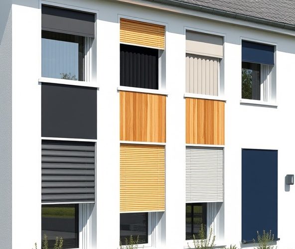 Jaki kolor rolet zewnętrznych do białych okien w domu pasywnym?