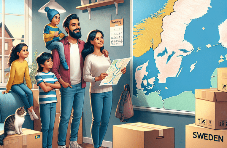 Przeprowadzka do Szwecji: Przewodnik po krokach które ułatwią Twój nowy start