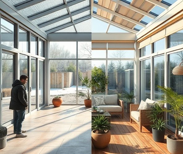 Jak ocieplić istniejące tarasy przeszklone, by obniżyć rachunki?