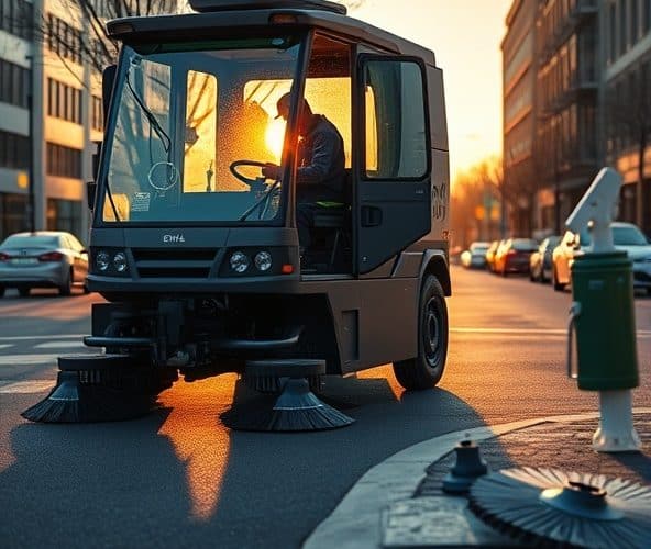 Ile kosztuje eksploatacja zamiatarki ulicznej Ehrle przy 5 km dziennie?