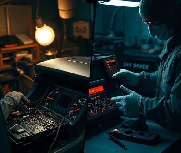 Czy samodzielna naprawa liczników samochodowych ma sens przy błędnych wskazaniach przebiegu?