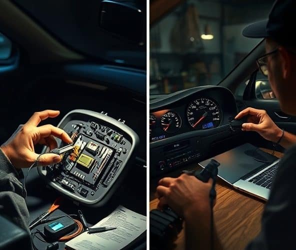 Czy samodzielna naprawa liczników samochodowych ma sens przy błędnych wskazaniach przebiegu?