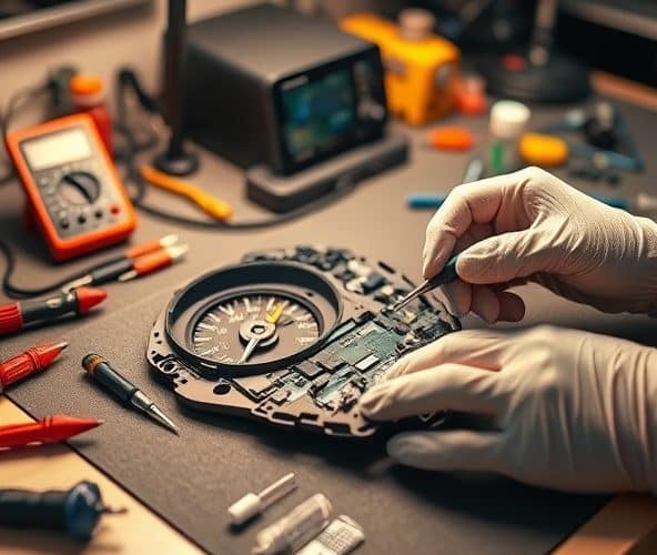 Jakie tanie narzędzia kupić do naprawy liczników samochodowych?