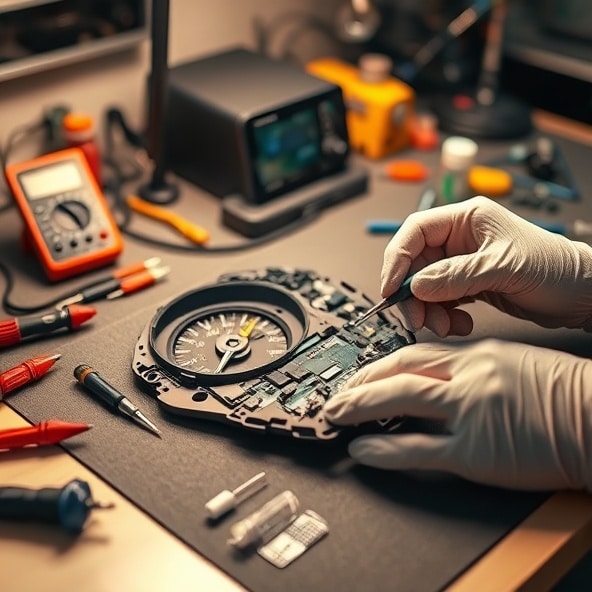 naprawa liczników samochodowych