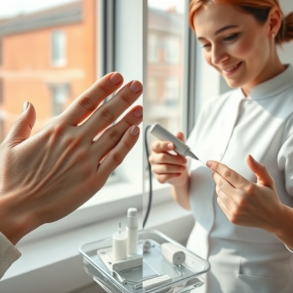 odmłodzenie dłoni łódź