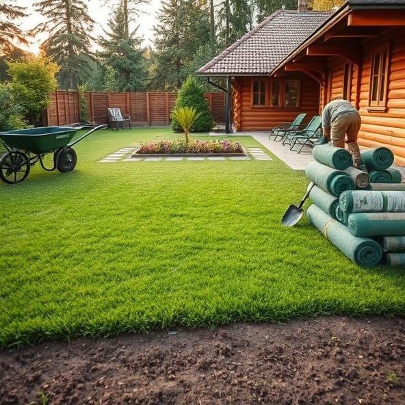 trawa z rolki podkowa leśna