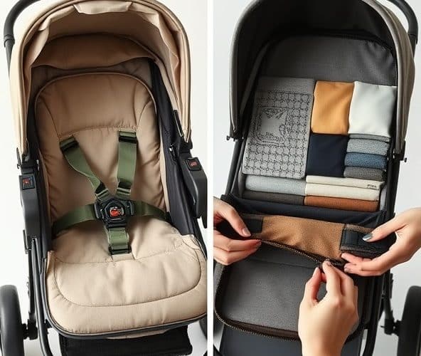 Jak wybierać tapicerkę do wózka dziecięcego, by przedłużyć trwałość?