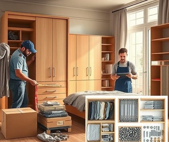 Co sprawdzić przy przeprowadzce z demontażem i montażem mebli?