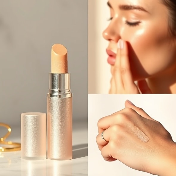 rozświetlacz do twarzy w sztyfcie