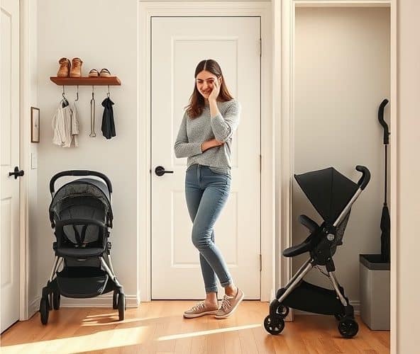 Jak wybrać wózek Bebetto do kawalerki, by łatwo składał się i mieścił w przedpokoju?