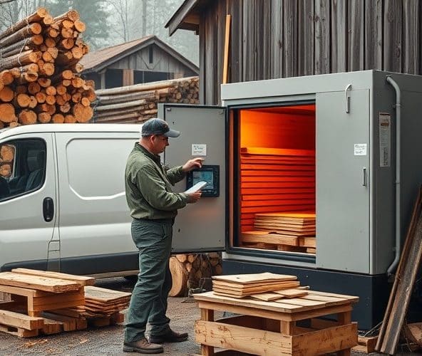 Czy wynajem suszarń komorowych opłaca się małemu tartakowi przy sezonowej produkcji?