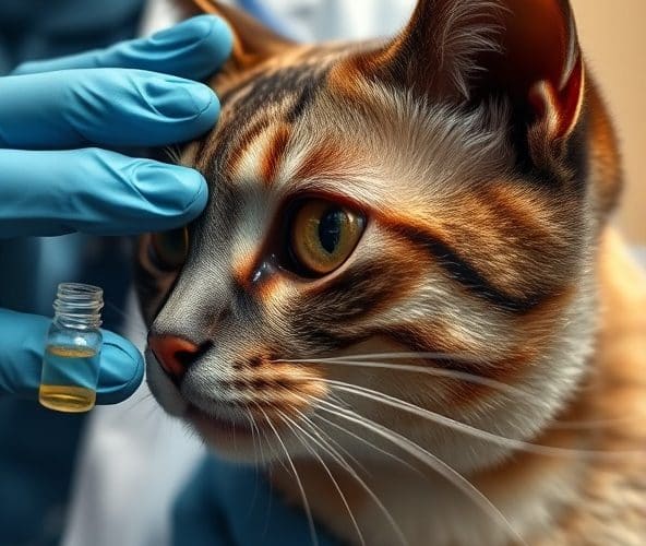 Jak wybrać antybakteryjne krople do oczu dla kota z ropnym zapaleniem?