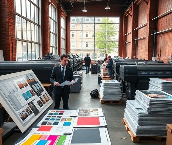 Jak wybrać drukarnię wielkoformatową w Łodzi dla firmy?