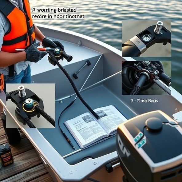 prawidłowy montaż silnika zaburtowego