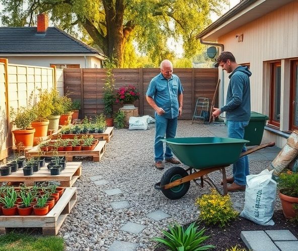 Jak w Nadarzynie zlecić zakładanie ogrodu przy małym budżecie?