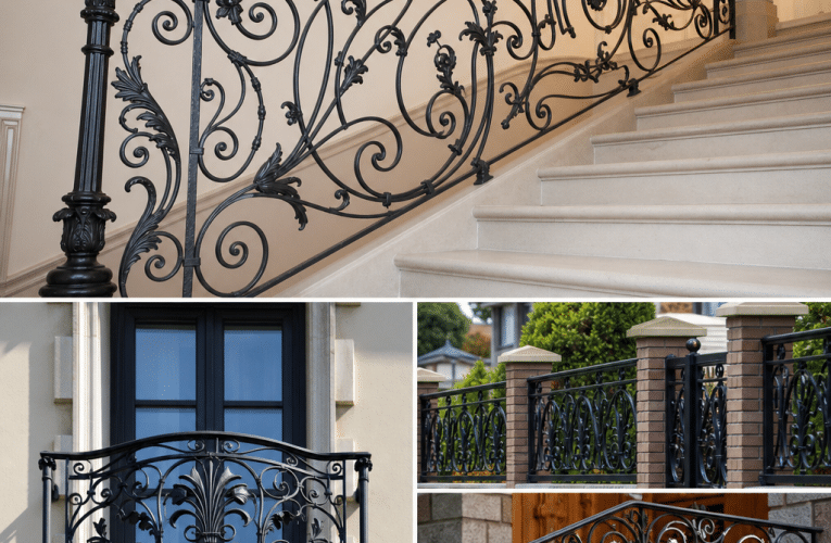 Balustrady kute – elegancki wybór dla każdego wnętrza
